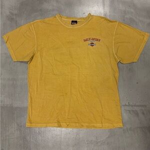 Harley-Davidson Yellow Short Sleeve Tee